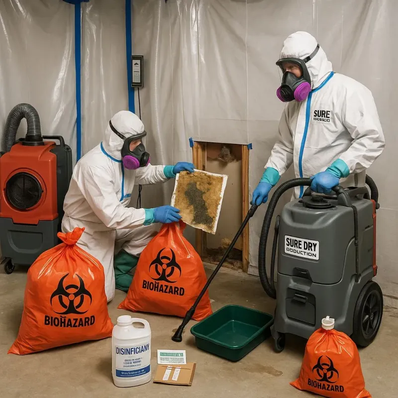 Contaminated Water Handling Protocols process in Bath, MI