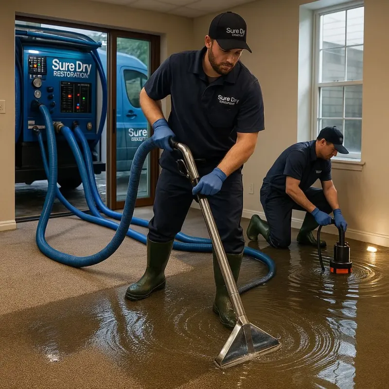 Water Extraction and Removal process in Bath, MI